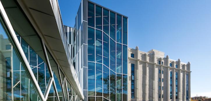 Exterior photo of Sears think[box] at Case Western Reserve University